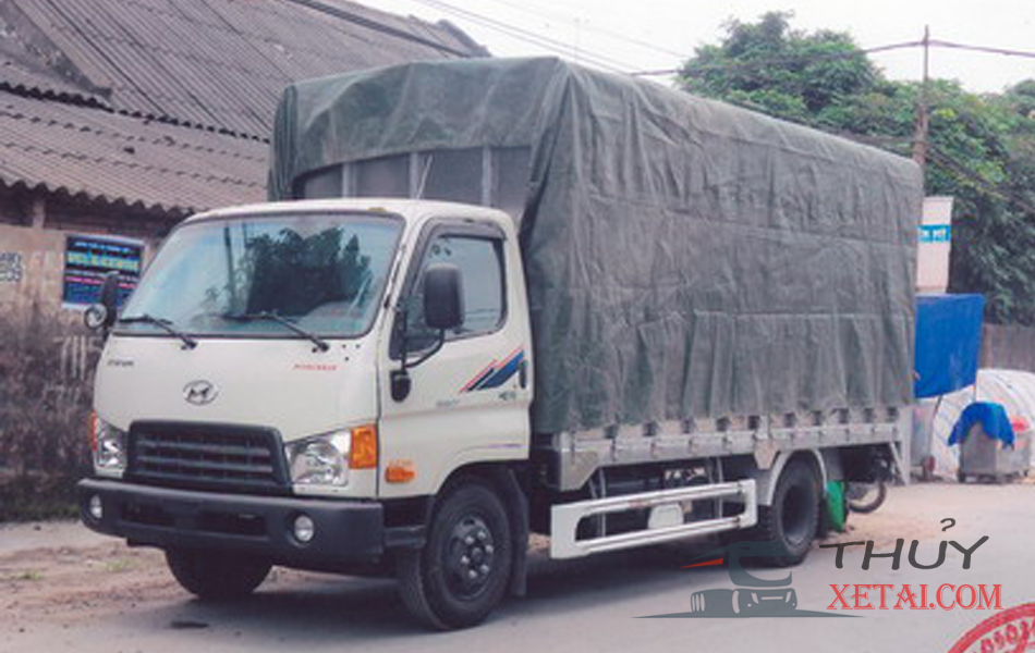 Xe tải Hyundai 3.5 tấn chở gia súc