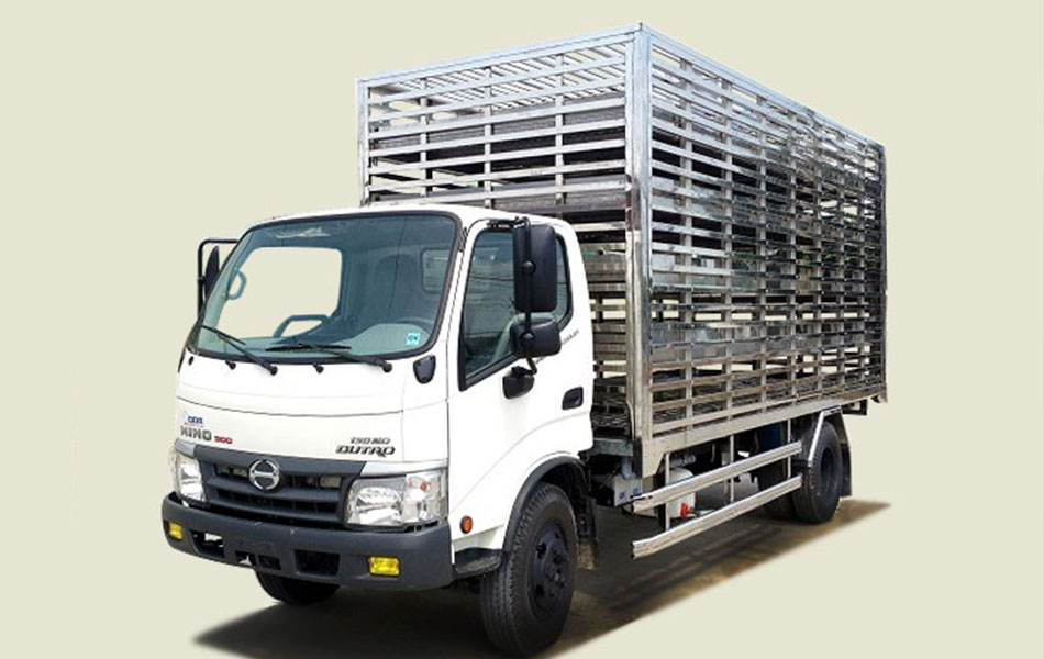 Xe tải Hino 3 tấn chở gia cầm - XZU720L